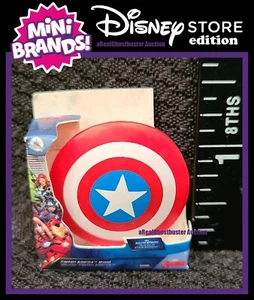 Zuru Mini Brands! Disney Store Edition Figure #021 Marvel Captain America Shield - Picture 1 of 3
