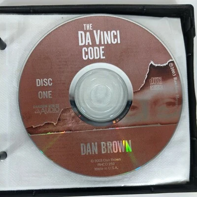 The DaVinci Code Audiobook by Dan Brown on Compact Disc CD Novel Foto 1 de 4