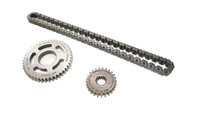 2013 Ski-doo Mxz X 600 Etec Xs 120" Drive Chain Sprockets Gears 25 45 Gear 104 - Image 1 of 4