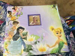 vintage scrapbook 10 12x22 pages Tinkerbell Disney photo protectors fairy - Picture 1 of 6