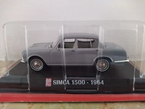 SIMCA 1500 1964 GREY AUTO PLUS HACHETTE NOREV 1/43 - Picture 1 of 4