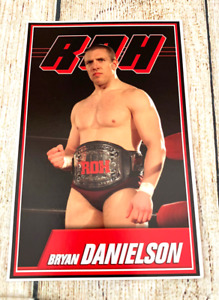 BRYAN DANIELSON 2008 ROH Ring of Honor Wrestling Jumbo RC Rookie Card AEW