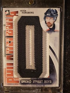 2011-12 ITG Broad Street Boys NAMEPLATE "O" PETER FORSBERG 1/1!! WOW!! - Picture 1 of 2