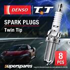 8 X Denso Twin Tip Spark Plugs For Land Rover Discovery 35 56 94 D L318 3.9 8Cyl