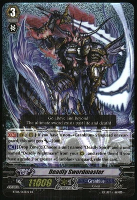 CardFight!! Vanguard - Breaker of Limits Deadly Swordmaster 2012 BT06/013EN RR - Image 1 of 2