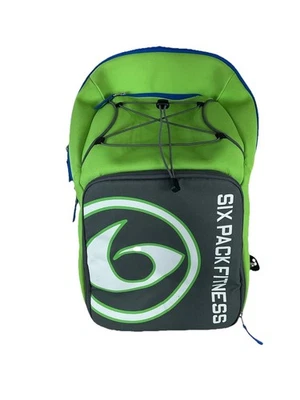 6 PACK FITNESS EXPEDITION BACKPACK Bag MEAL MANAGEMENT SIX PACK Neon Green - Image 1 of 4