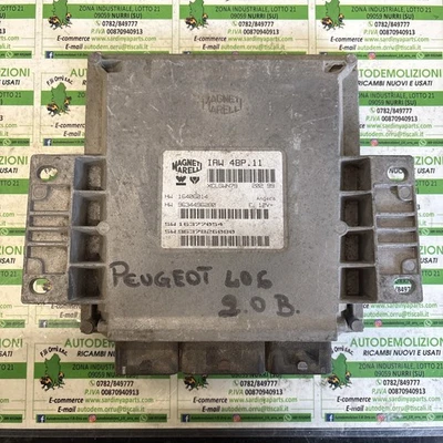 Centralina Motore Peugeot 406 2.0 Benzina - IAW48P.11 - Immagine 1 di 3