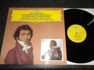 DG 2530 629 = PAGANINI = CONCERTO FOR VIOLIN = SALVATORE ACCARDO = LOND PHIL ORC - Imagen 1 de 4