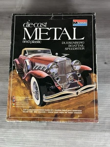 Monogram #6200 Duesenberg Boattail Speedster 1/24 Sc Diecast & Plastic Model Kit - Picture 1 of 10