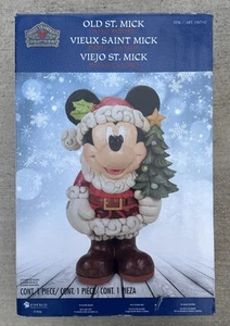 Disney Traditions 17” Mickey Mouse Old Style Mick Christmas Greeter By Jim Shore - Picture 1 of 16