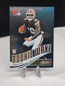 Panini Absolute Quinshon Judkins Rookie Wave RC 2025 #RW-QJS - Imagen 1 de 2