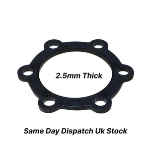 2Pcs Nylon Bike Hub Spacer Disc Brake Hub MTB 2.5mm Thick UK Stock - Picture 1 of 2