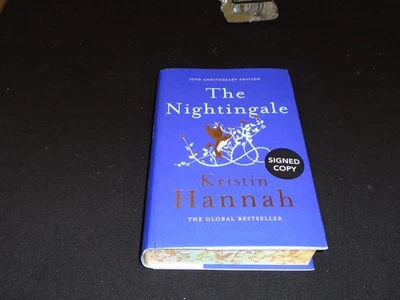 Signed Kristin Hannah The Nightingale UK 10th Ann Deluxe Ed AKF The Woman - Image 1 of 4
