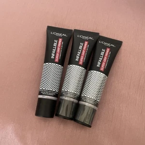 L’Oreal Paris Infallible Super Grip Primer X 3 (2 Sealed, 1 Unsealed) - Picture 1 of 5