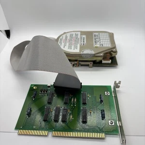 MiniScribe Hard Drive Model 8051A - 02B 04B 79A - Untested With Card - Afbeelding 1 van 9