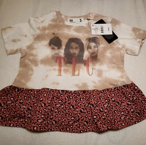 Top TLC Niño Peplum Nuevo Talla 3, Con Etiquetas - Imagen 1 de 3