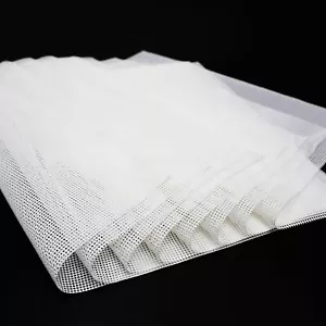 8 Stück Silikon Dörrapparat Blätter Antihaft Netz Matten für Obst Lebensmittel Tablett Liner - Bild 1 von 6