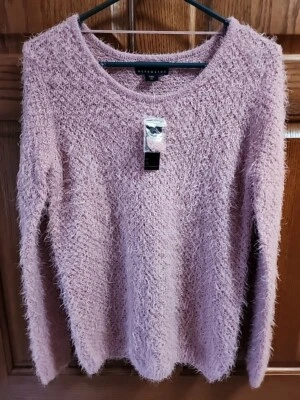 Suéter difuso de cuello redondo manga larga Attention MUJERES talla S (pequeño) nuevo con etiquetas Foto 1 de 4