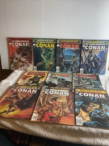 Lot Of 10 The Savage Sword Of Conan The Barbarian #80-#89 Marvel Magazine 1982 - Picture 1 of 21