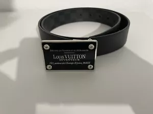 Louis Vuitton Inventeur Gürtel 90/36 Damier Graphite / Schwarz Wendegürtel M9632 - Bild 1 von 13