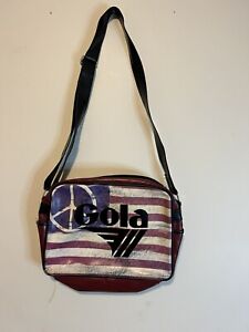 Vintage Gola Bag / Satchel with Strap | Hippie - Peace - USA