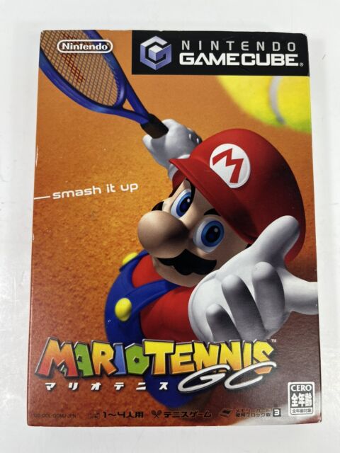 Mario power tennis GC on Wii U- Nintendont(Widescreen hack) 