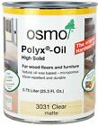 Osmo Polyx-Oil - 3031 Clear Matte - .75 Liter