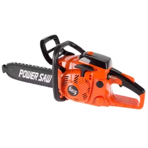 Pretend Play Toy Chainsaw Rotating Plastic Chain Pull Cord & Realistic Sounds - Picture 1 of 7