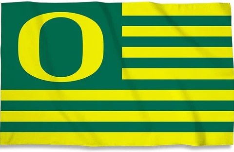 Oregon Ducks 3’x5’ Flag with Heavy-Duty Brass Grommets - UO Football, Basketball Cover