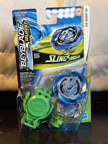 Beyblade Burst Turbo Sling Shock Air Knight K4 Starter Pack New Cover