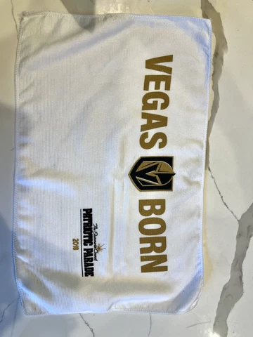 VEGAS GOLDEN KNIGHTS RALLY TOWEL 2018 Inaugural Season Summerlin Parade Cover