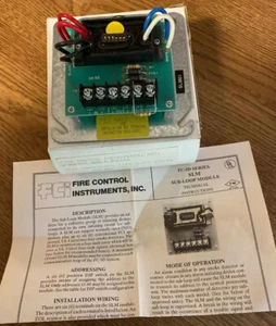 FCI SLM SUB LOOP MODULE 1100-0771 FC-ID Fire Alarm Part - Picture 1 of 6