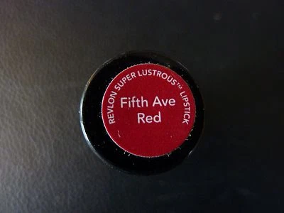 Revlon Super Lustrous Lipstick - FIFTH AVE RED (5TH AVENUE RED) - Sealed / New - Image 1 of 2
