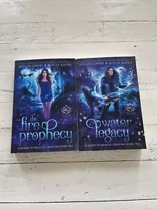 Academy of Magical Creatures Book 1 & 2 The Fire Prophecy & The Water Legacy - Picture 1 of 16