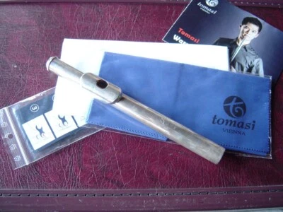 Tomasi Serie 10 massives .925 Silber Kopfstück für Flöte - New Old Stock! - Bild 1 von 4