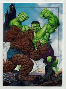 1992 Marvel Masterpieces: Series 1 (SkyBox) SPECTRA ETCH "Foil Chase Card" #1-D