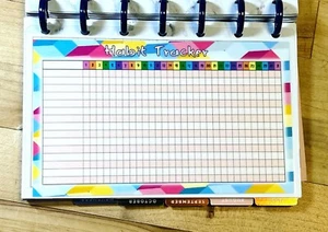 Inserto de tablero mensual de seguimiento de hábitos para usar con MINI Happy Planner ~ - Imagen 1 de 4