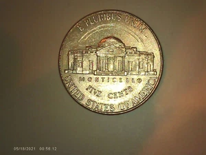 2011-P Jefferson Nickel DDO & 5FS Five full steps, O error in Monticello RARE 5c - Picture 1 of 11