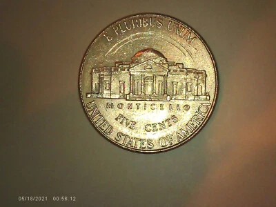 2011-P Jefferson Nickel DDO & 5FS Five full steps, O error in Monticello RARE 5c - Image 1 of 4