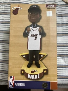 dwyane wade bobblehead jersey retirement forever collectibles never opened - Picture 1 of 3