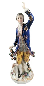 Antique Samson porcelain figurine, with gold anchor pseudo-marked to Chelsea - Picture 1 of 12