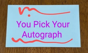*You Pick* Autograph’s - country music, TV, actors, actresses, wide variety - Picture 1 of 251