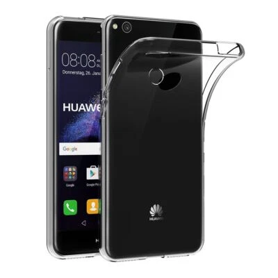 Huawei P8 Lite 2017 Custodia Trasparente In Silicone Custodia Per Telefono - Immagine 1 di 4