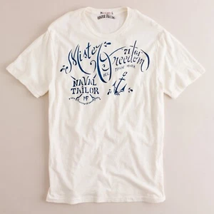 Mister Freedom® for J.Crew Naval Tailor Tee | L | Natural - Bild 1 von 2