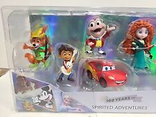 Disney 100 Spirited Adventures Limited Edition Character Figures 9 Piece Set New