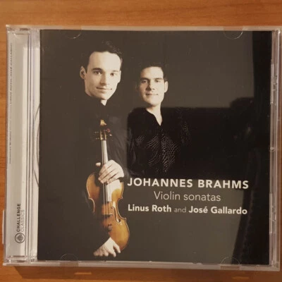 LINUS ROTH / JOSE GALLARDO Brahms Violin Sonatas  NM/EX(CD) - Bild 1 von 4