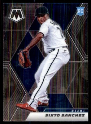 2021 Panini Mosaic Sixto Sanchez RC Miami Marlins #202 - Image 1 of 2