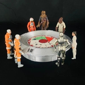 Mesa holográfica Yavin IV Rebelde Base Sala de Guerra #2 para 3,75 EN FIGURA DIORAMA - Imagen 1 de 4