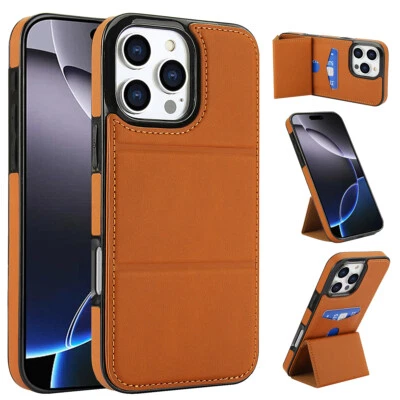 Shockproof Wallet Card Holder Case For Samsung Galaxy S25 S24 Ultra S23 S22 S21 - Image 1 of 4