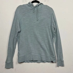 Faherty Slub Hoodie Herren mittelblau mittelschwer 100% Bio Baumwolle - Bild 1 von 12